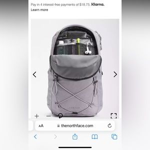 Like new North Face Jester backpack